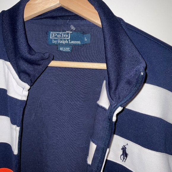 Polo by Ralph Lauren Navy Zip-Up Jacket – Men’s Large, Good Condition - Picture 4 of 7